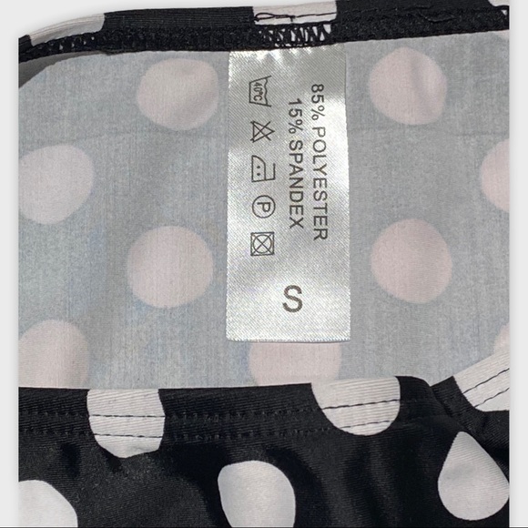 ADFOLF Retro Open Back Two Piece Swim Suit Size S - Picture 11 of 11